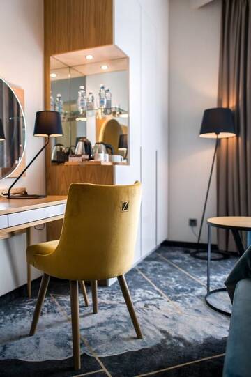 Фото номера Двухместный номер с 1 кроватью Отель Hotel Zalewski г. Мжежино 3